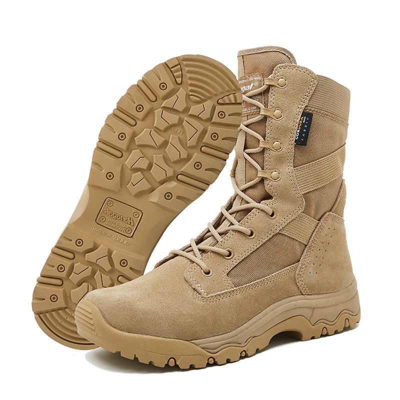 Hudvenlige Cordura Desert Tactical Boots